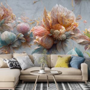 Tapeta 2023 - abstract flower